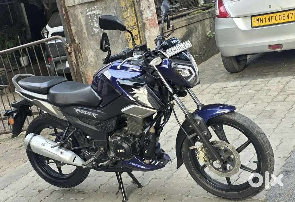 TVS RAIDER  IN EXCELLENT SHOWROOM CONDITION [LOAN FACILITY AVAILABLE]