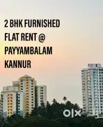 2 BHK FULLY FURNISHED SEA VIEW FLAT RENT @ PAYYAMBALAM ,KANNUR