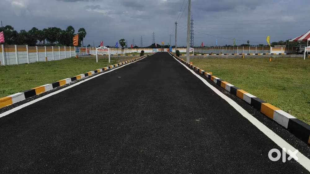 Land for sale in a peaceful environment @ keerapakkam