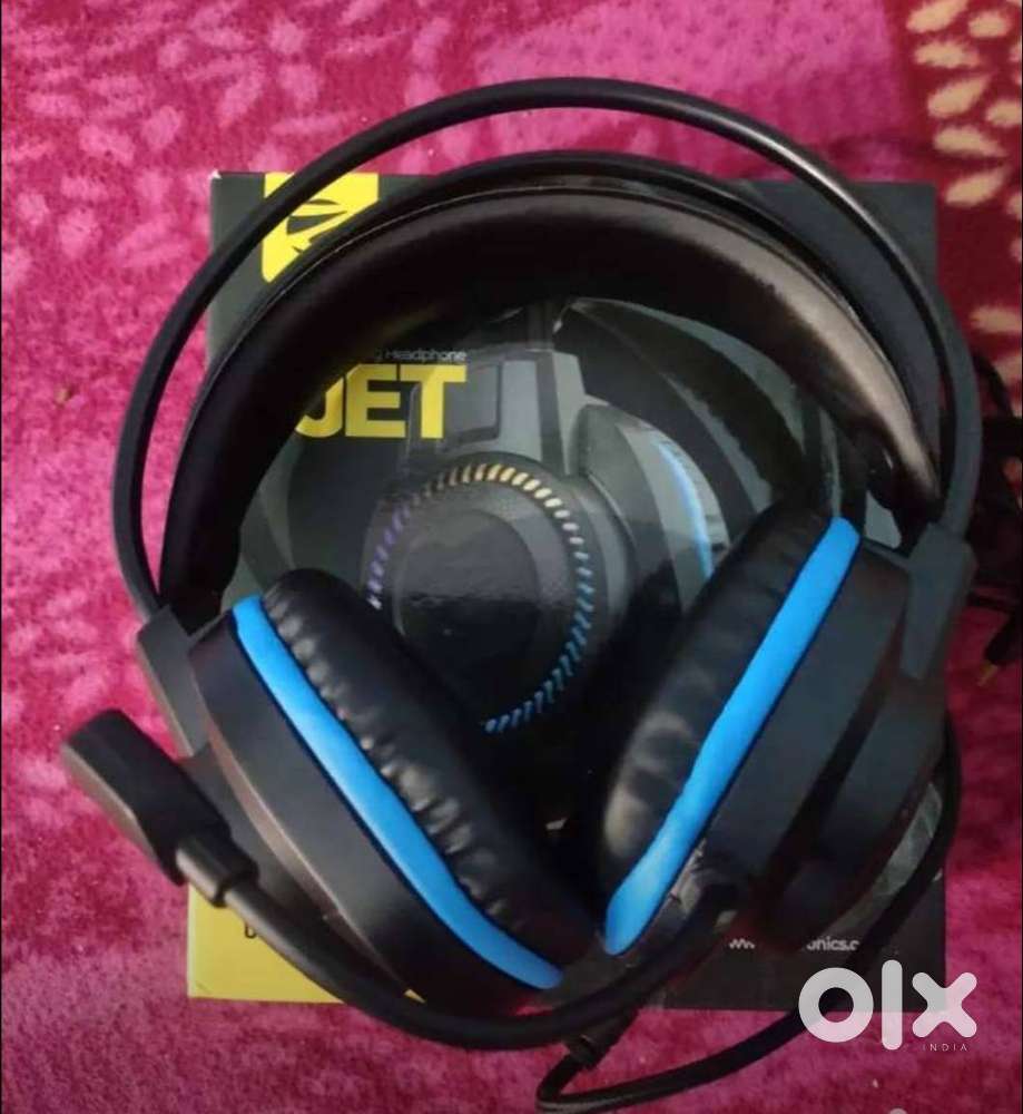 Zeb-Jet Premium Headphone, LED Headband, Suspension Design, 2 mtr 3.5m
