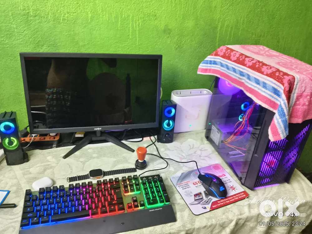 Gaming pc  with Rgb light