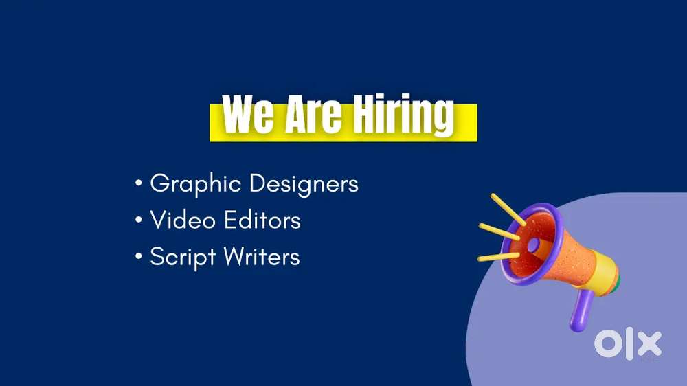 Work From Home - We Are Hiring Editors, Designers & Script Writers