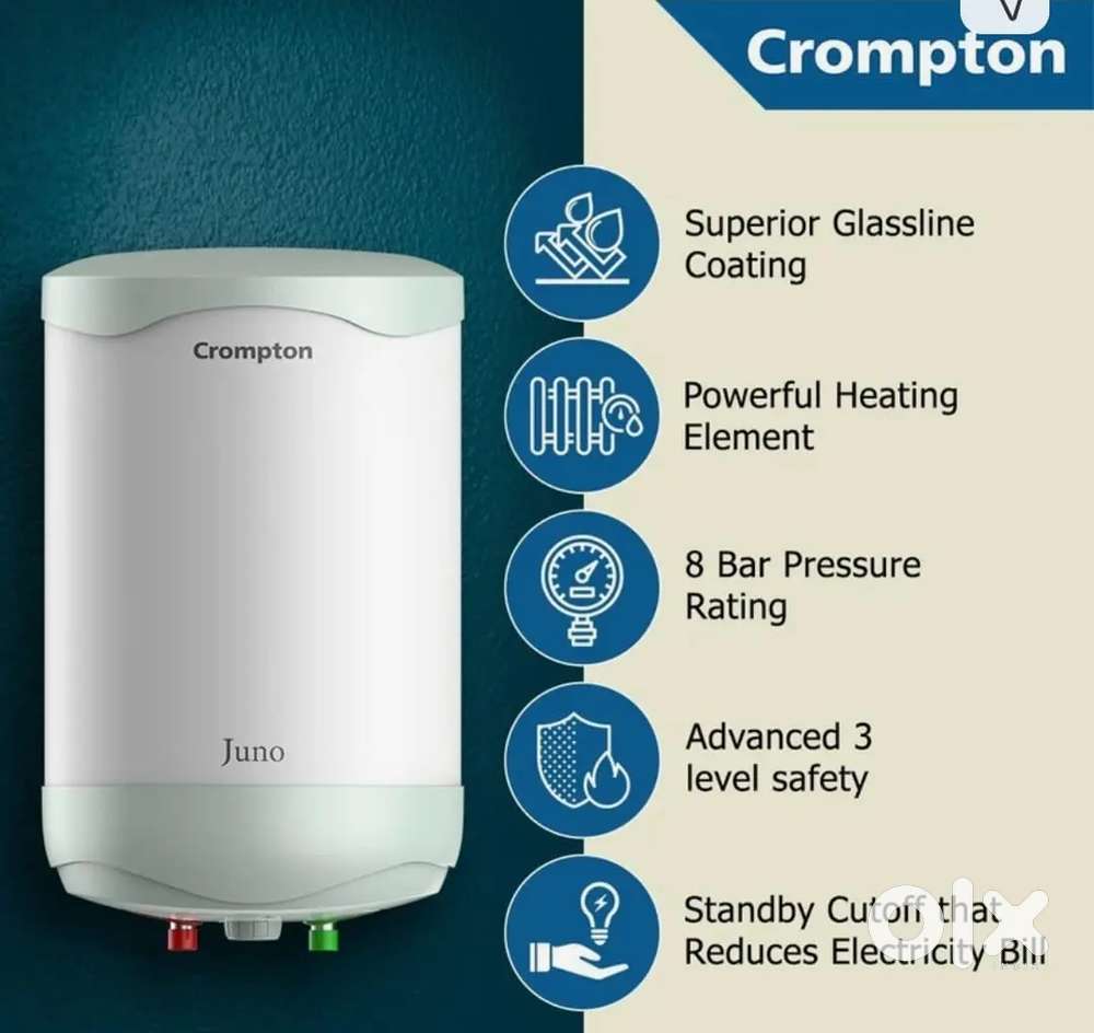 CROMPTON WATER HEATER GEYSER 6 LITRE