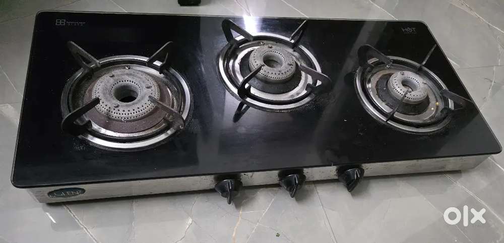 Glen Glasstop 3 Burner Stove