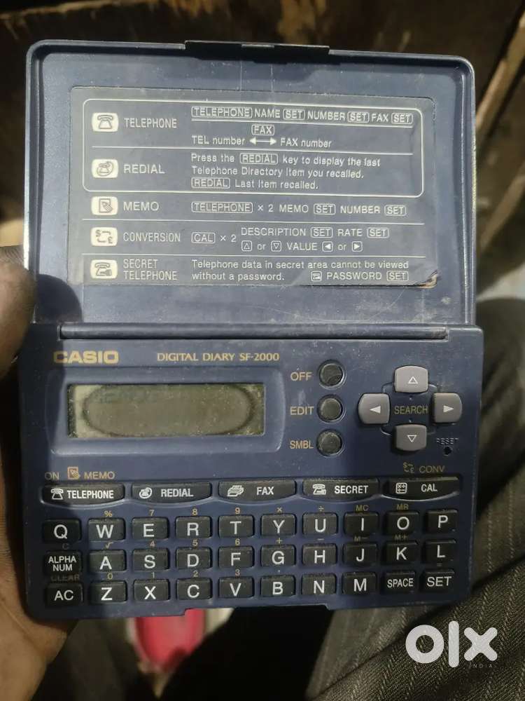 Casio  digi tal  diary