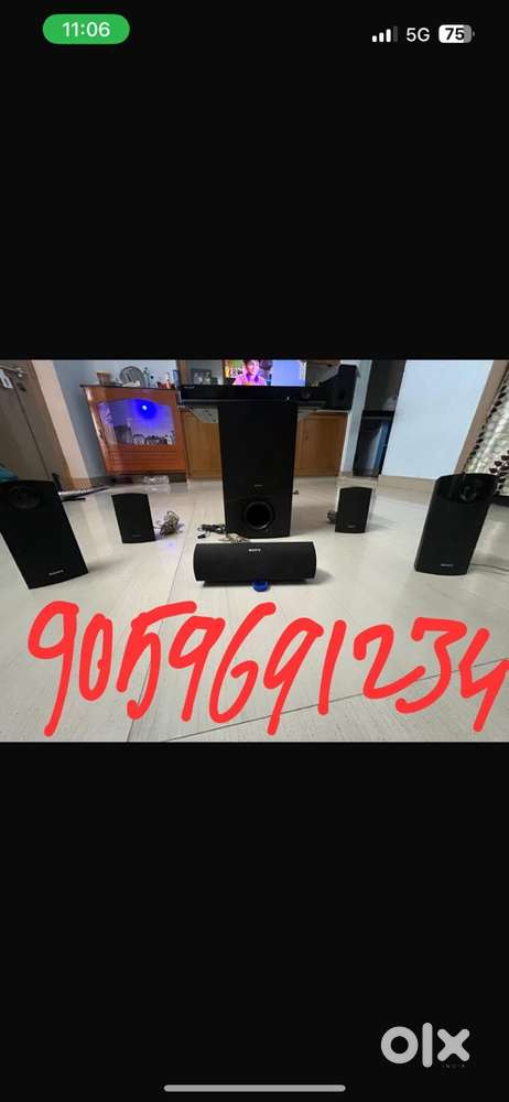Sony Home theatre, good condition 5.1