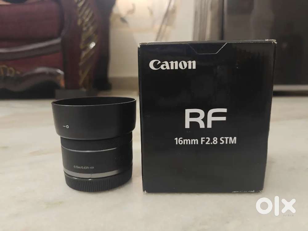 Canon RF 16 mm f 2.8 lens with warranty, bill and box for sale