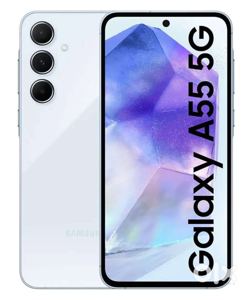 Only days 8 old unused SAMSUNG A55 5g (8/256GB)