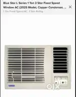 1 ton Window AC ( Bluestar)