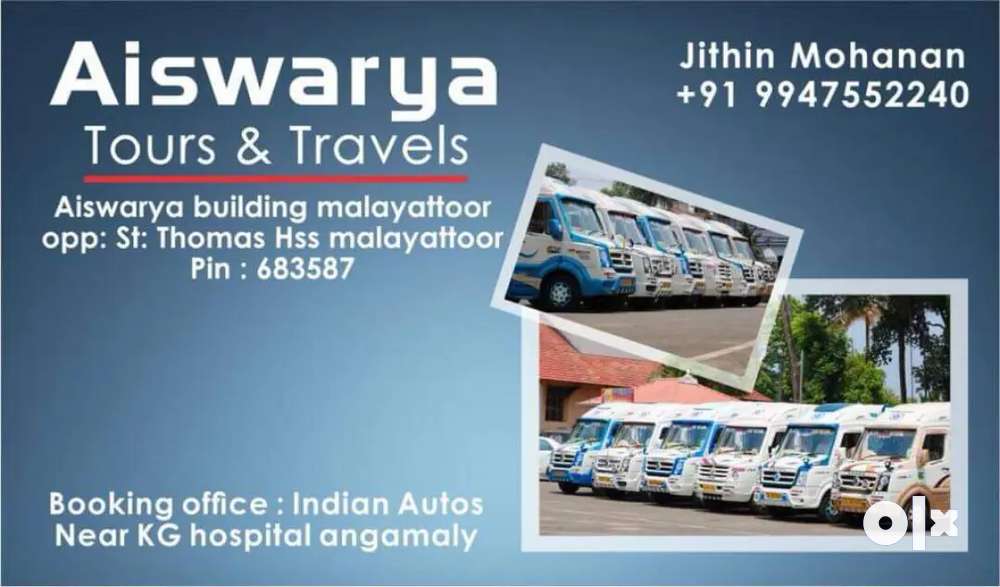 Aiswarya Travels Angamaly (BUYING AND SELLING ALL KINDS OF TRAVELLER)