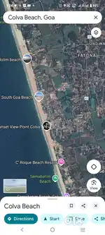 2bhk row villa colva 85laks