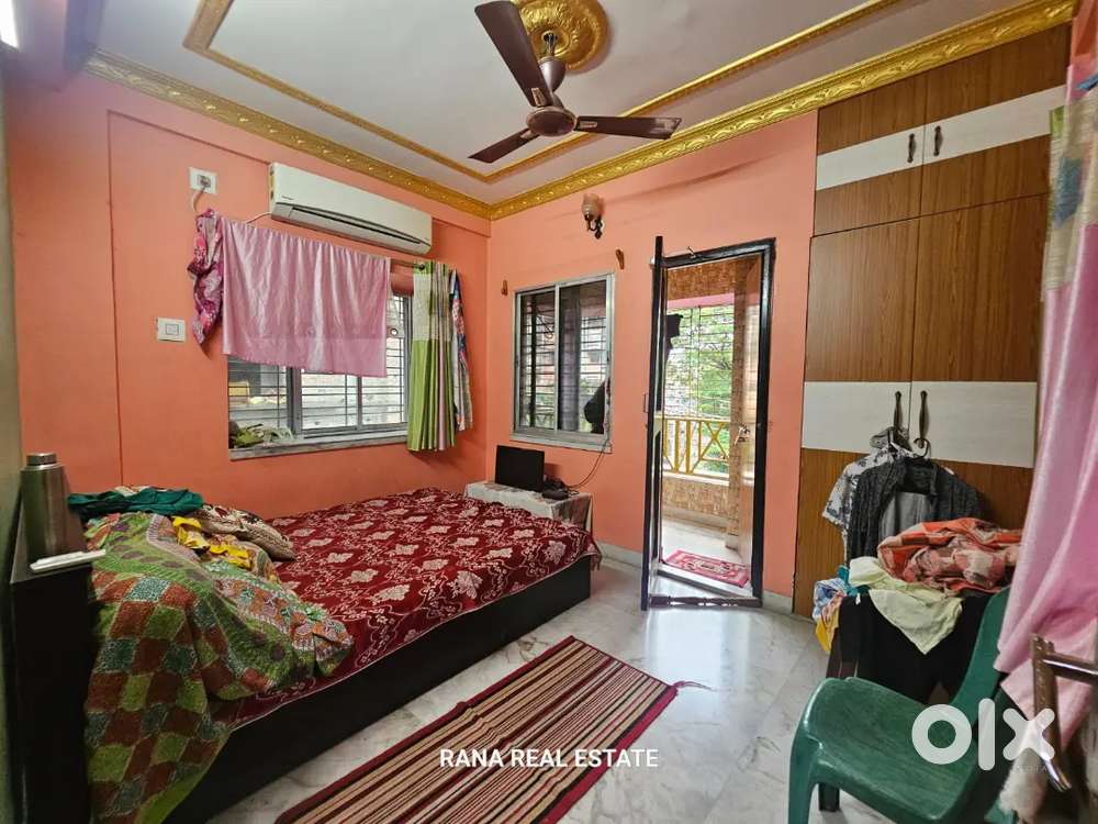 Family allowed 2bhk 2nd floor fully furnished flat rent in thakurpukur