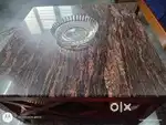 Brand new square center table with granite top