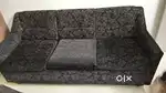 Sofa cloth balck 3 by 2