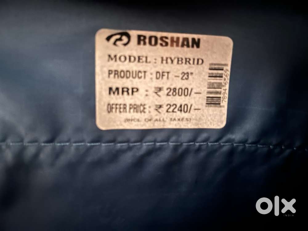 Brand new roshan bag with mrp tag