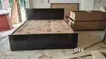 New bed king size 6*6 with box available m,s traders