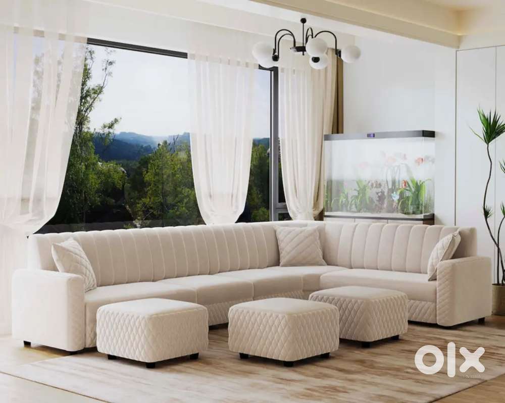 Premium l Shape sofa set in emi available Aliyar Arham