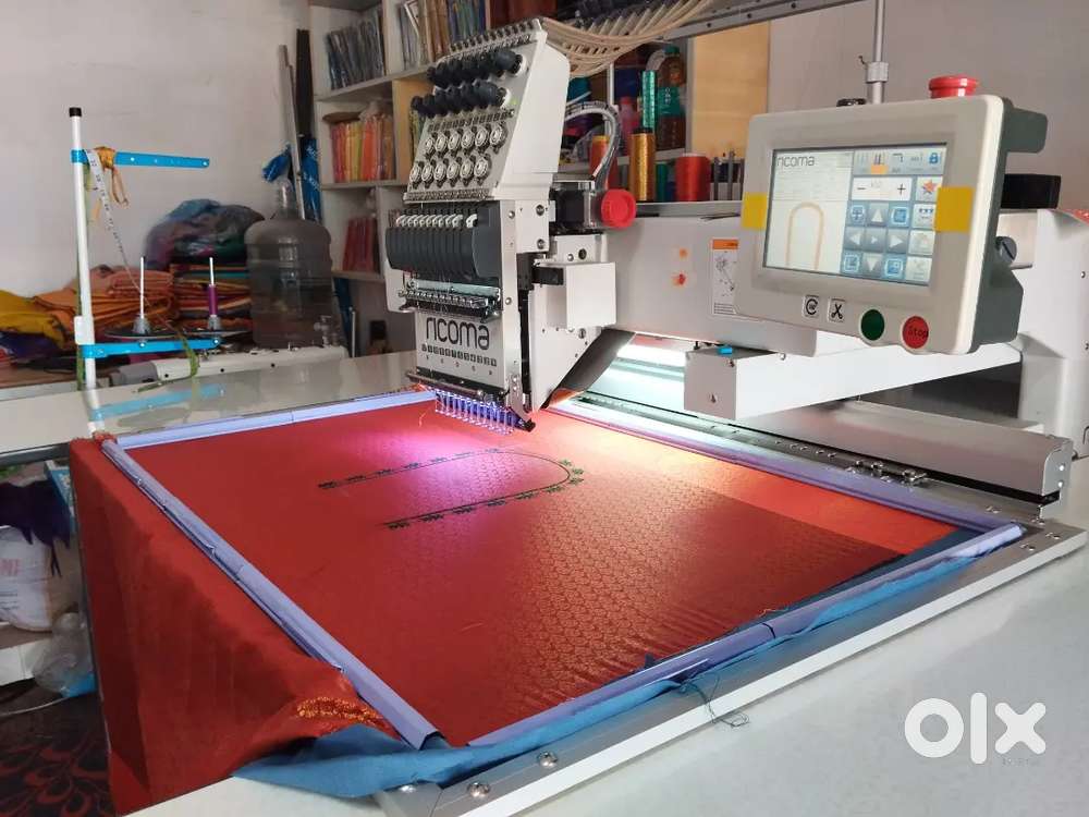 Computer embroidery machine