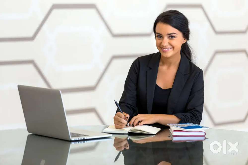 Female office assistant