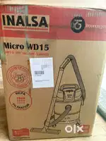 Inalsa wet dry vaccum cleaner big capacity