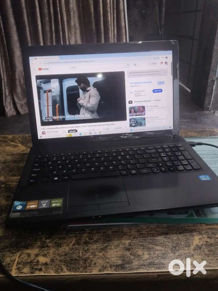 Lenovo g500.     4gb rem and 500 gb memory