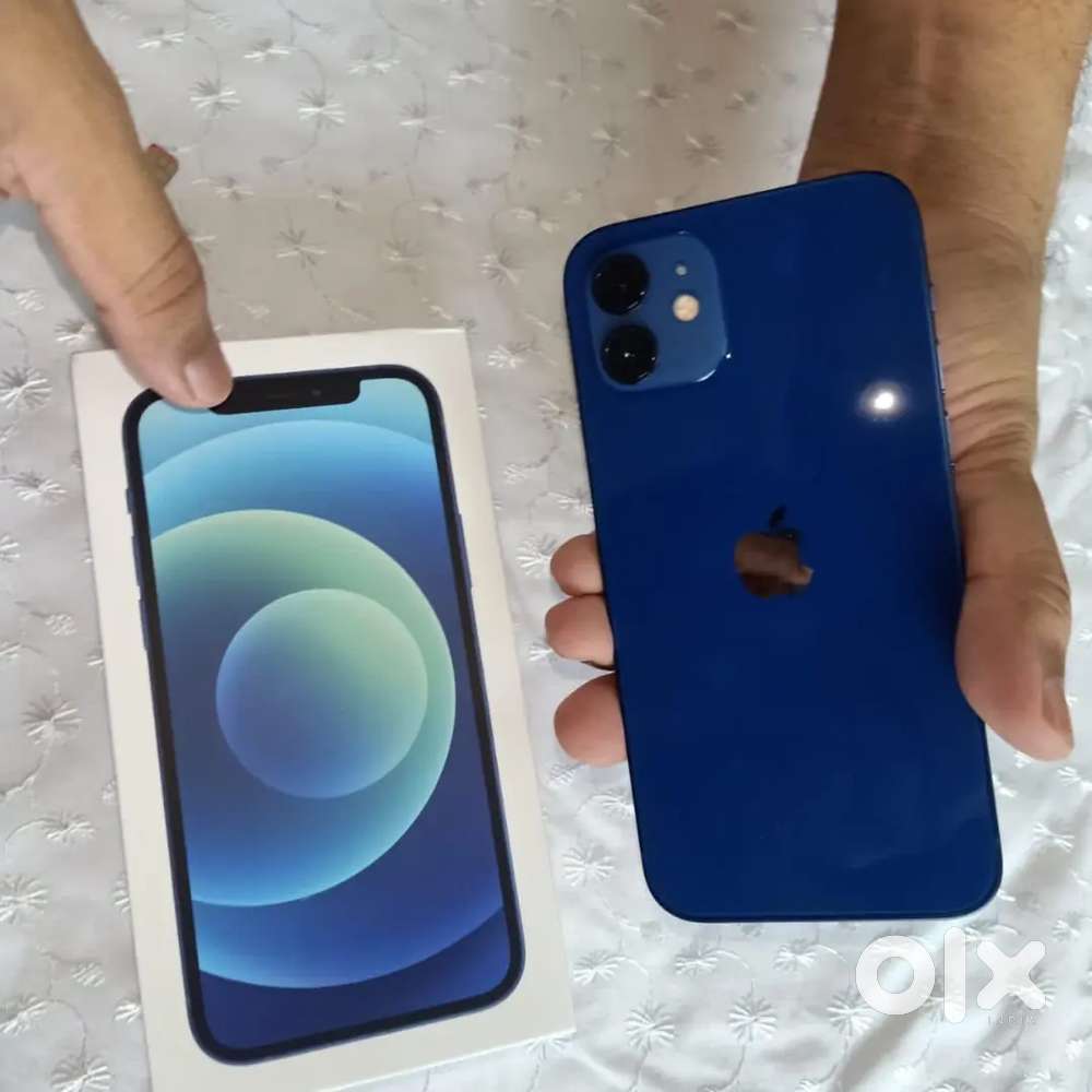 iPhone 12 with bill warranty and all accessories refurbished mobiles