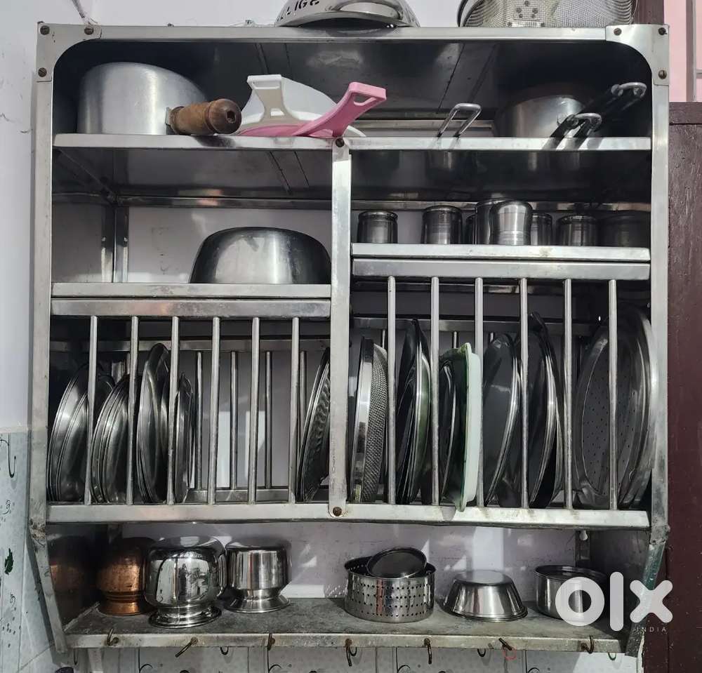 Hanging steel utensil stand for sale
