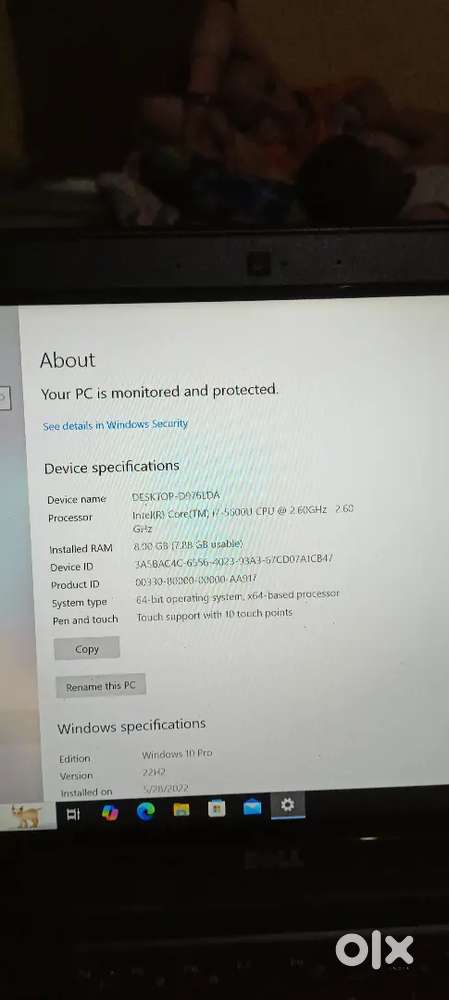 Dell latitude touch screen
