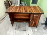 Wooden unused office table four by two ft size