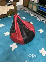 Bean bags - Red/black