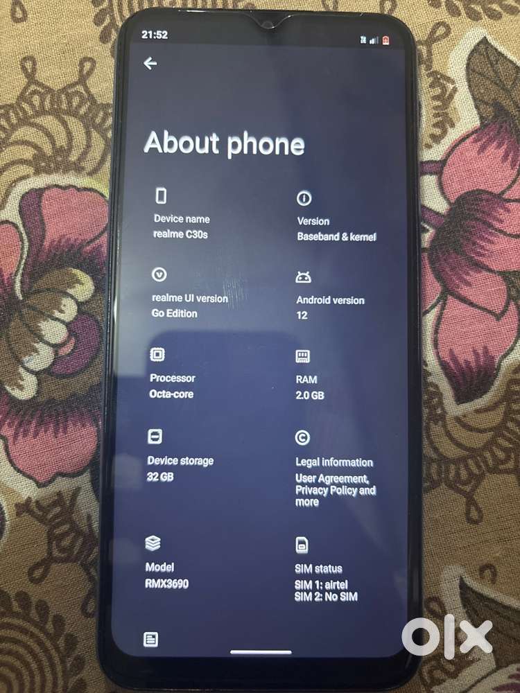 For sale realme c30s