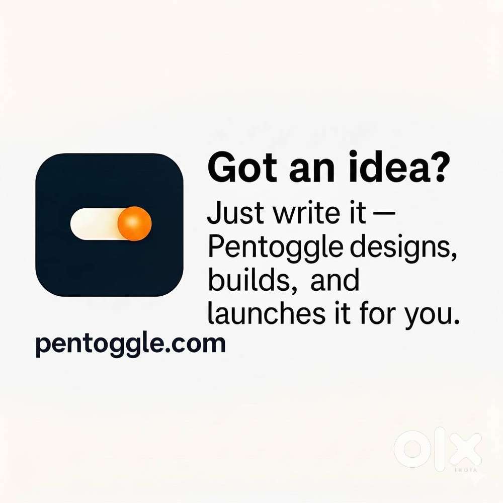 Create website just by writing in english with Pentoggle