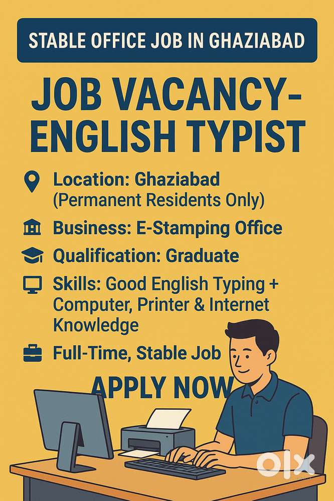 ENGLISH TYPING AND HAND WRITING WORK FOR ESTAMPING BUSINESS