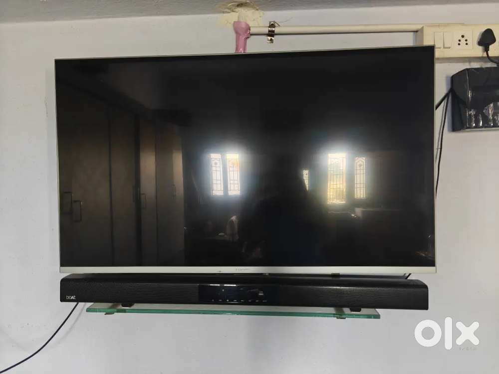 Xiaomi 5X 43 inch 4k TV + Boat Avante Soundbar combo
