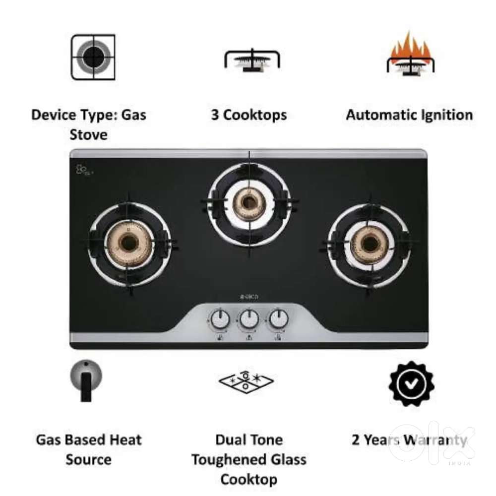 Elica 773 CT Vetro Cooktop