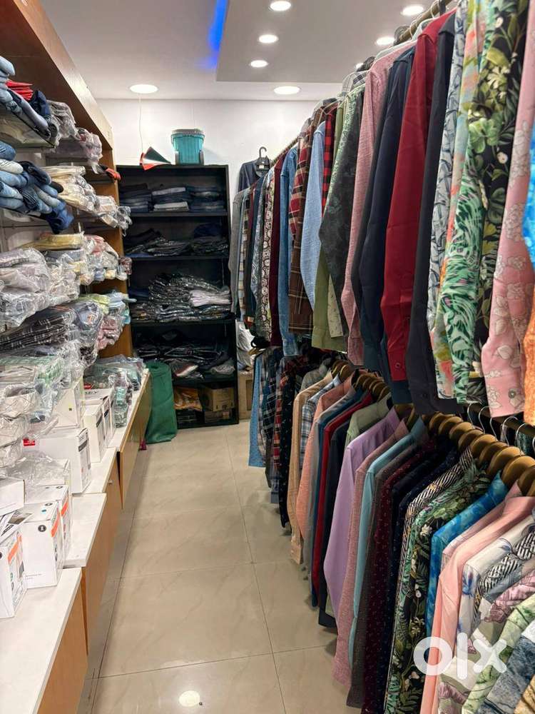 Mens wear shop for sale