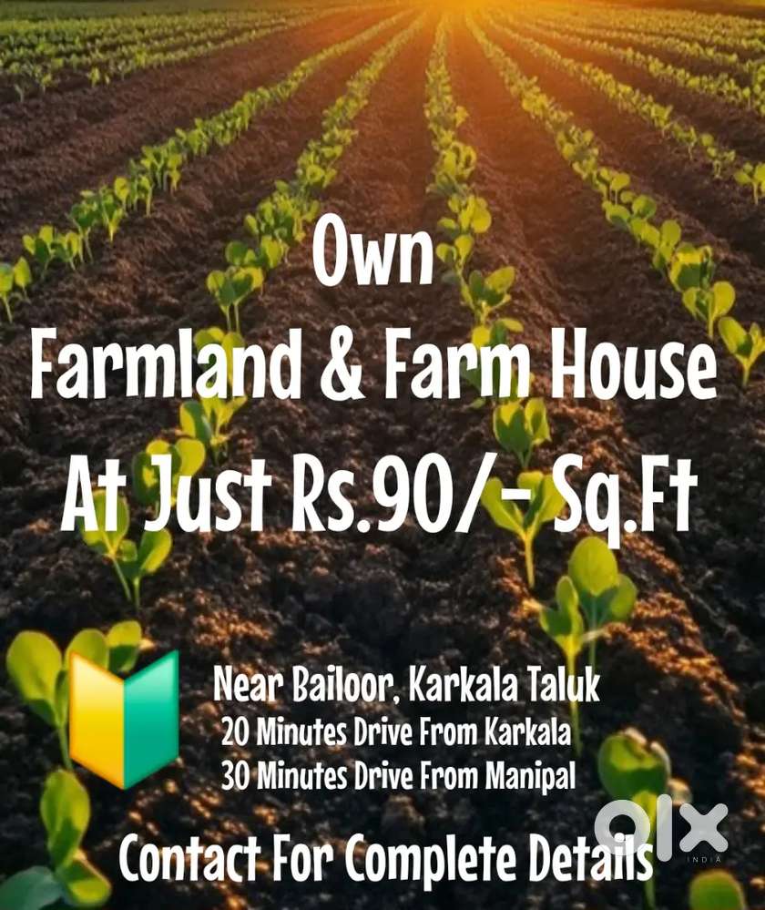 Farm Land & Farm House For Sale
