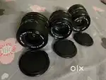 Canon FD 24, 35 50 mm lenses