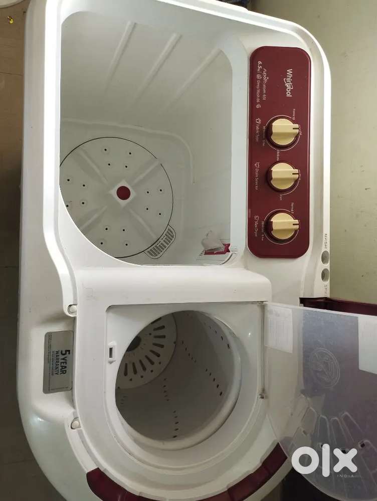 Whirlpool washing machine 6.5kg with dryer