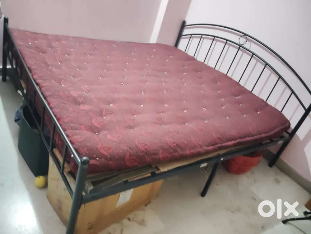 Metal King Bed