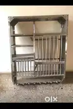 Steel kitchen rack big size