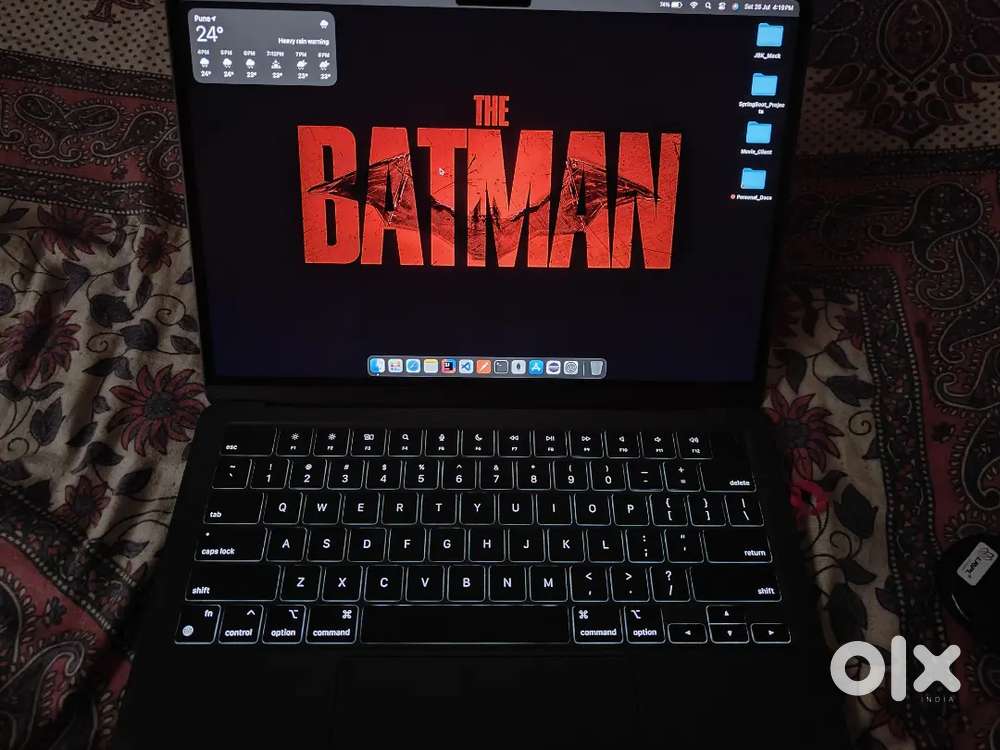 Apple MacBook Air M3 13 (16GB/256GB) Midnight blue, Only 18 Cycles!