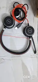 JABRA EVOLVE 40 MS STEREO USB A CORDED WIRED HEADSET OVER THE EAR