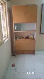 Wooden bookshelf, computer table, coffee table, shoe rack
