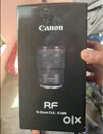 Canon RF 15 - 35mm f2.8 IS USM Wide-angle prime lens (1 week old)
