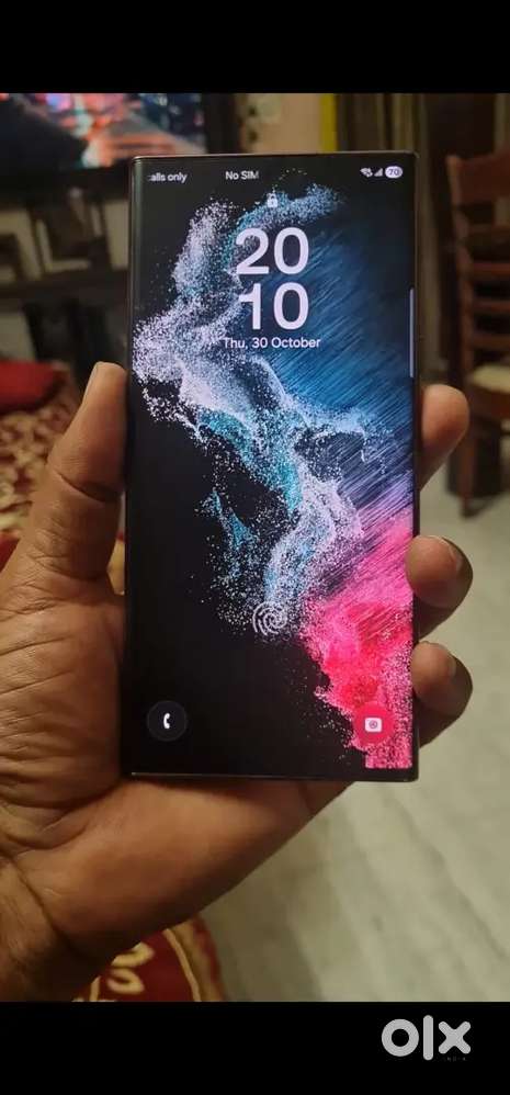 S22 ultra 5g 12/256very good condition only mobile and cable