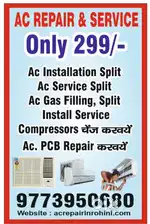 AC Repair and service in Rohini sector 24Delhi