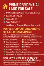 North facing, 189 sq yards, navabharat Nagar