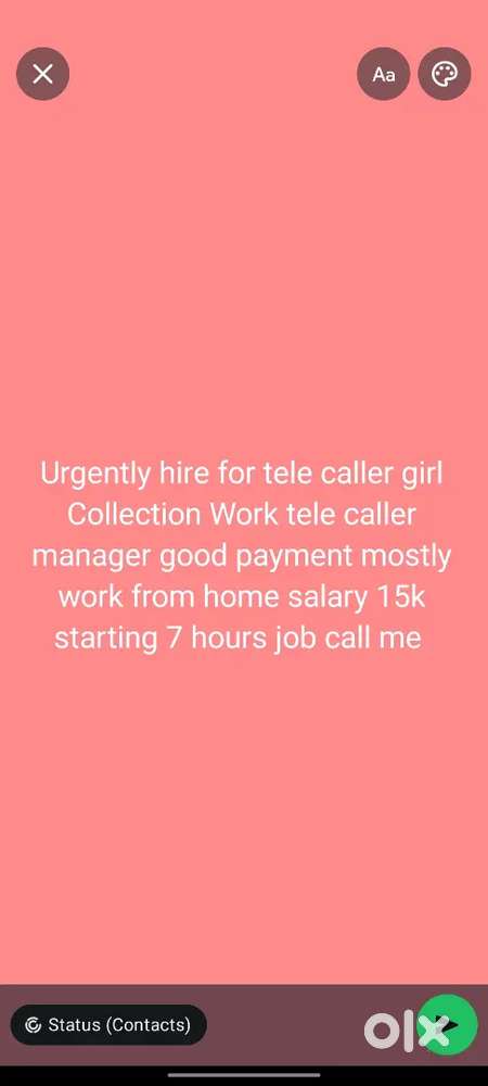 Urgently hire tele caller