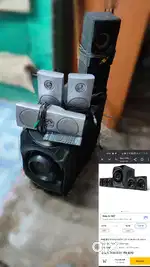 PHILIPS SPA8000B home theater 5.1 speaker system chanel